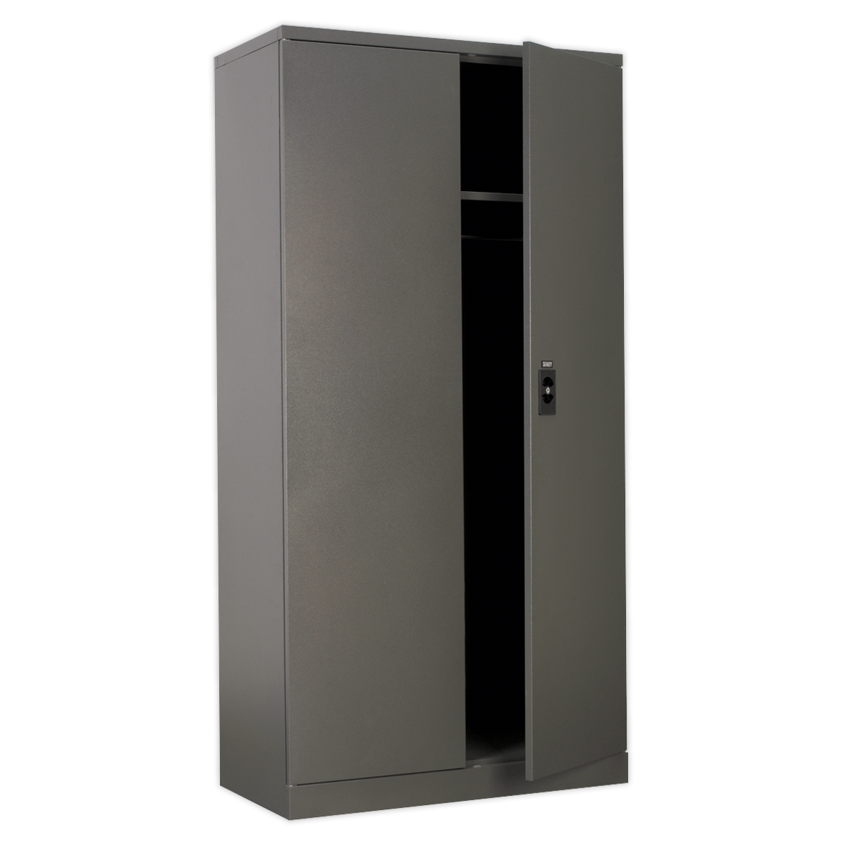 Sealey SC02 4 Shelf 2 Door Floor Cabinet plus Hanging Rail