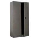 Sealey SC02 4 Shelf 2 Door Floor Cabinet plus Hanging Rail