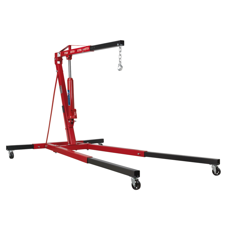 Sealey SC10LR 1tonne Long Reach Engine Crane with Extendable Legs