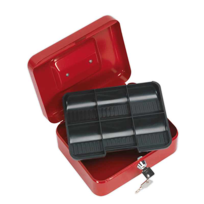 Sealey SCB2 200 x 160 x 90mm Key Lock Cash Box