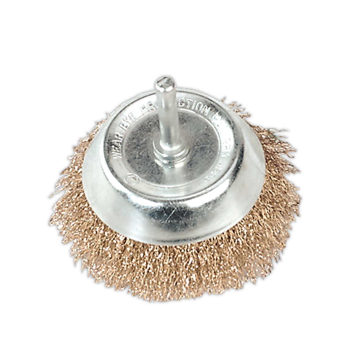 Sealey SCB75 75mm Wire Cup Brush with 6mm Shaft
