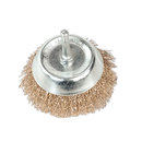 Sealey SCB75 75mm Wire Cup Brush with 6mm Shaft