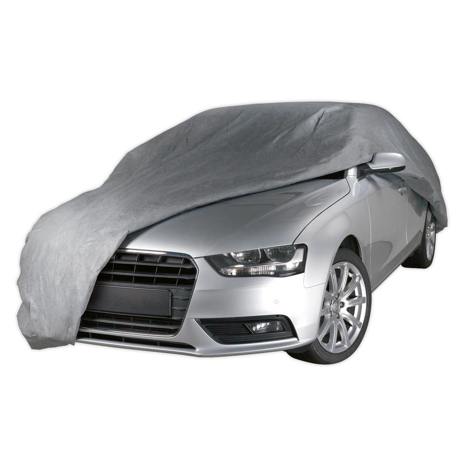 Sealey SCCL 3-Layer All Seasons Car Cover - Large