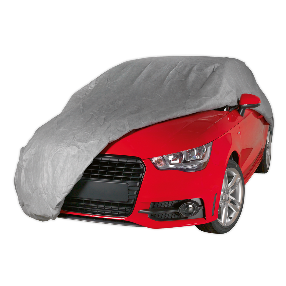 Sealey SCCM 3-Layer All Seasons Car Cover - Medium