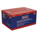 Sealey SCP1501 73gsm Multipurpose Paper Wipes in Dispenser Box - Smooth White - 150 Sheets