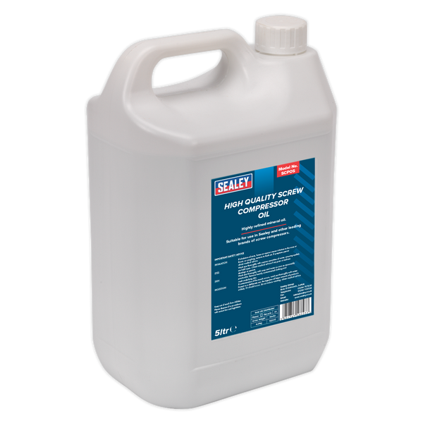 Sealey SCPO5 5L Screw Compressor Oil