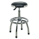 Sealey SCR17 Heavy-Duty Pneumatic Workshop Stool with Adjustable Height Swivel Seat
