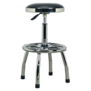 Sealey SCR17 Heavy-Duty Pneumatic Workshop Stool with Adjustable Height Swivel Seat
