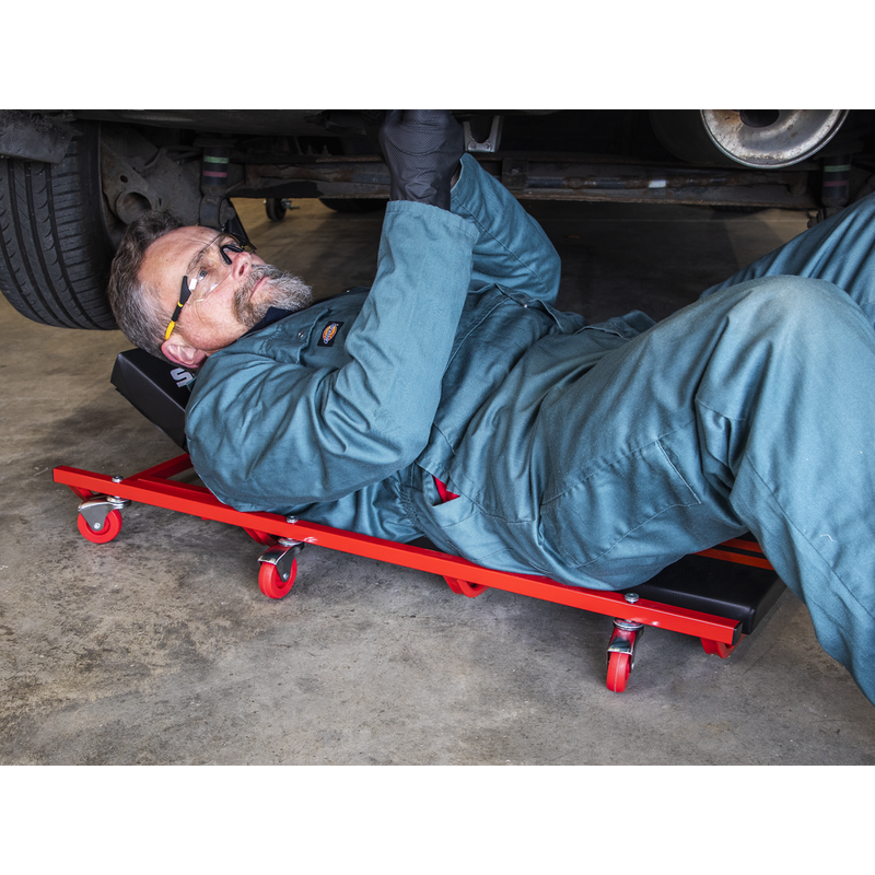 Sealey SCR74 Creeper with Adjustable Headrest