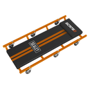Sealey SCR75O American-Style Creeper 36" with Steel Frame & 6 Wheels - Orange