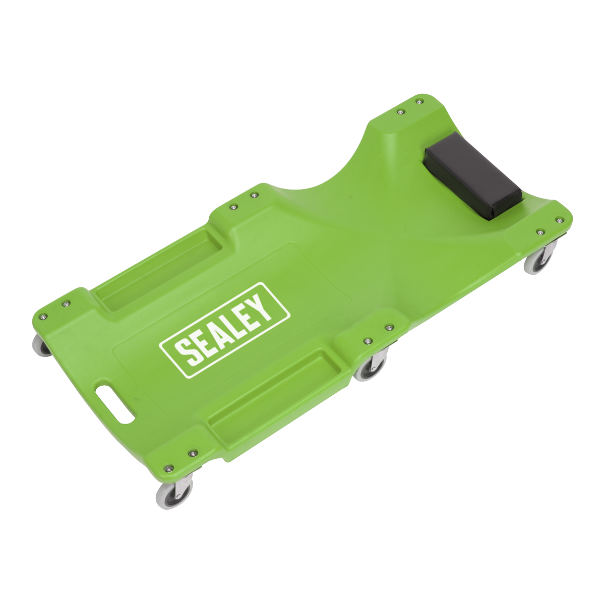 Sealey SCR80HV Composite Creeper - Hi-Vis Green