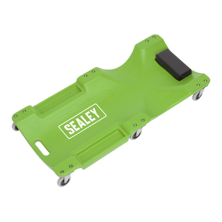 Sealey SCR80HV Composite Creeper - Hi-Vis Green