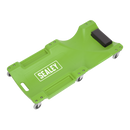 Sealey SCR80HV Composite Creeper - Hi-Vis Green