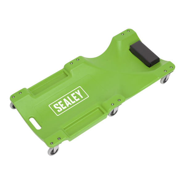 Sealey SCR80HV Composite Creeper - Hi-Vis Green