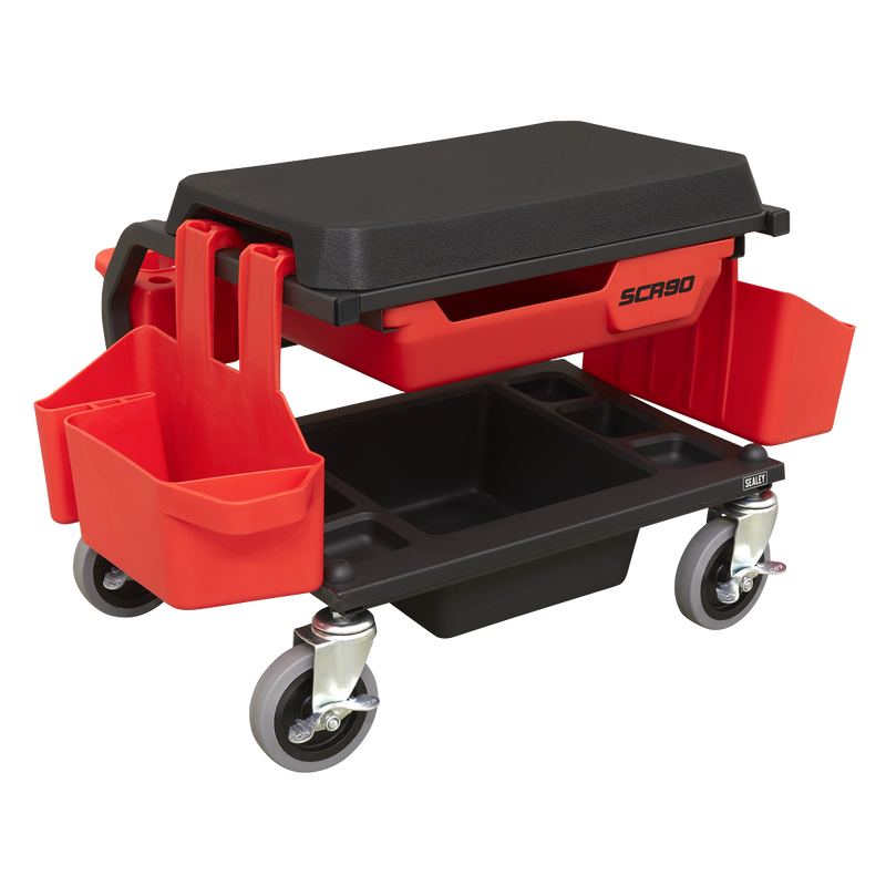 Sealey SCR90 Mechanic's Detailing Utility Seat Deluxe