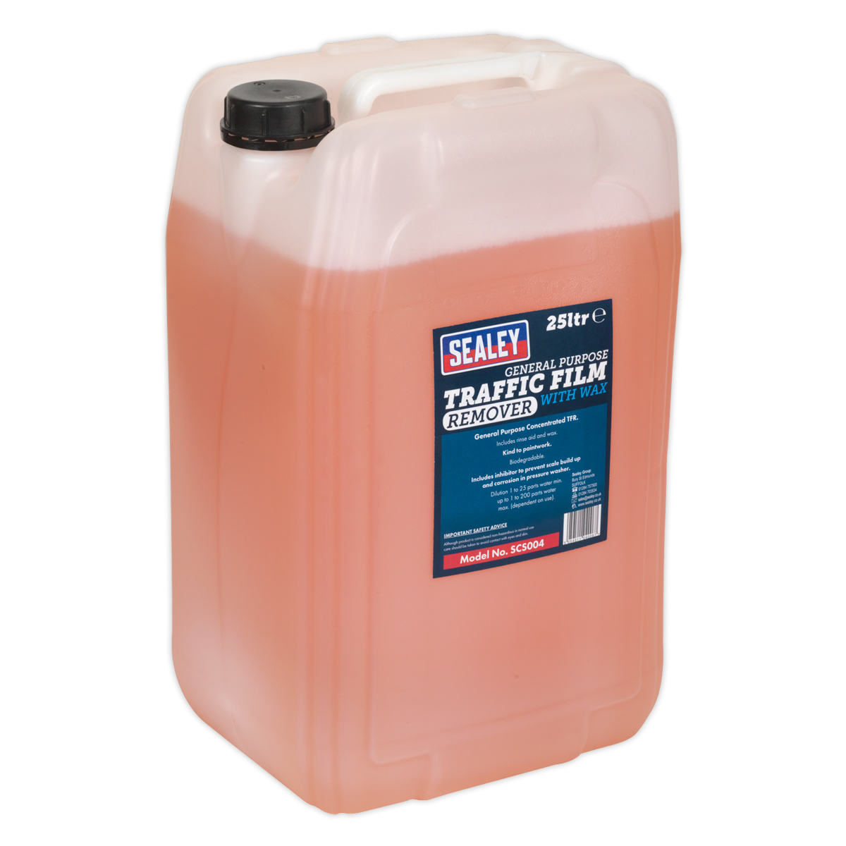 Sealey SCS004 25L Concentrated General Purpose TFR Detergent with Wax