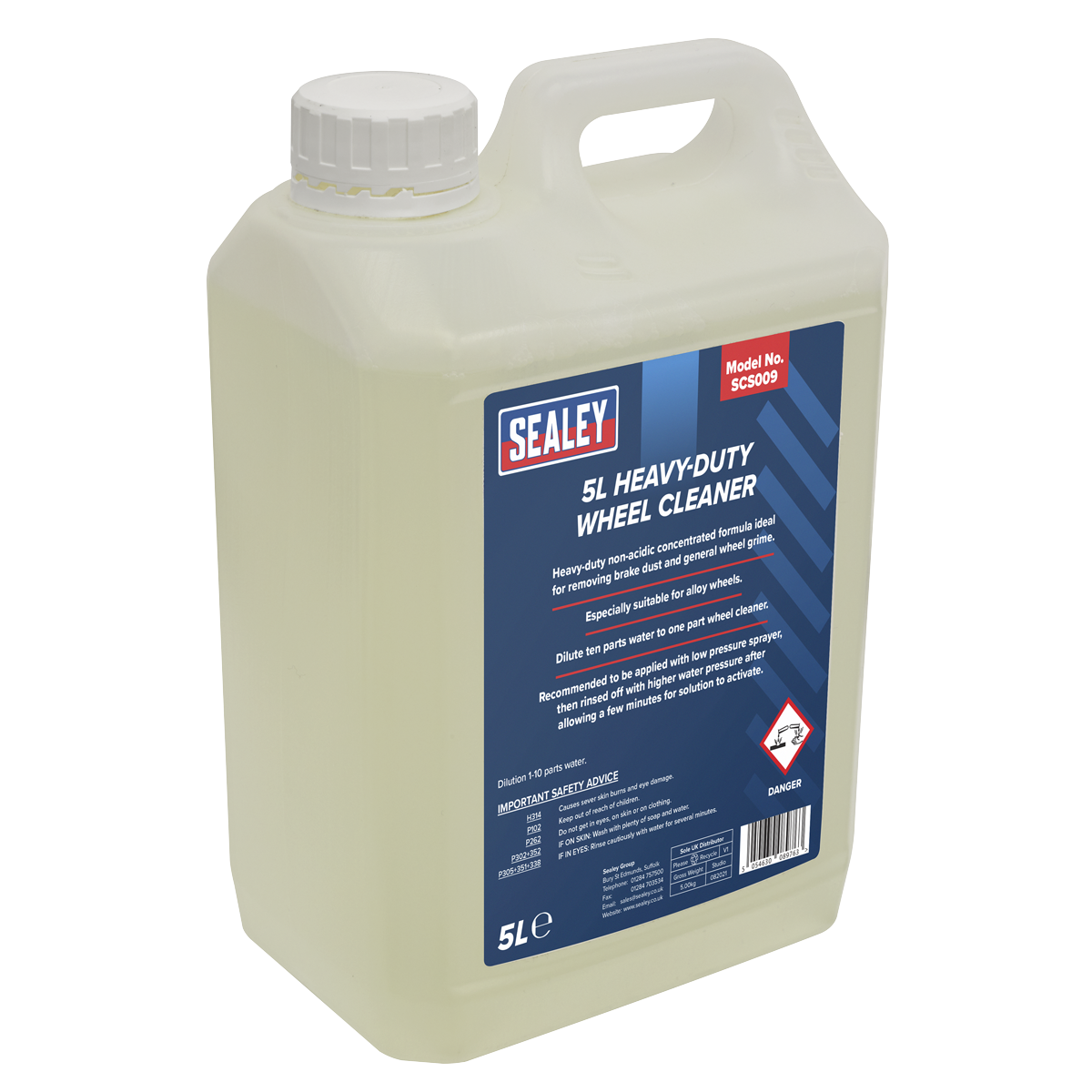 Sealey SCS009 5L Heavy-Duty Wheel Cleaner