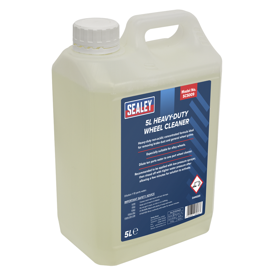 Sealey SCS009 5L Heavy-Duty Wheel Cleaner