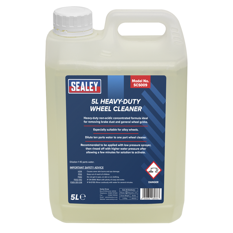 Sealey SCS009 5L Heavy-Duty Wheel Cleaner