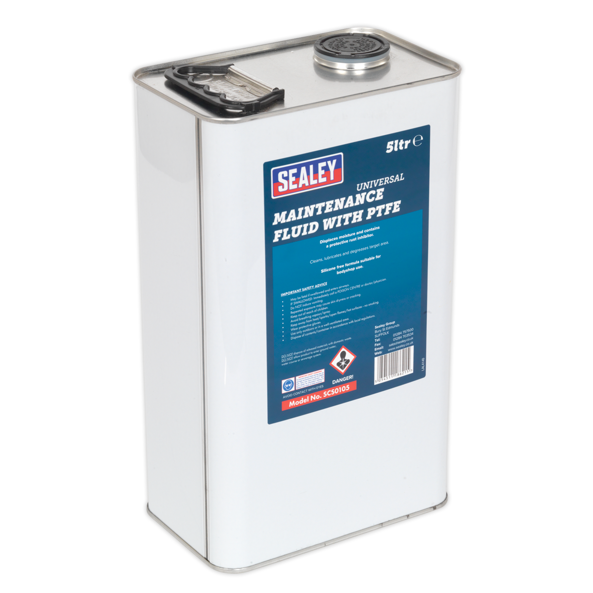 Sealey SCS0105 5L Universal Maintenance Fluid with PTFE