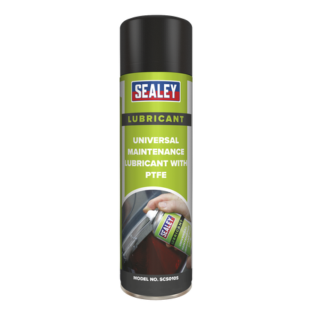 Sealey SCS010S 500ml Universal Maintenance Lubricant with PTFE