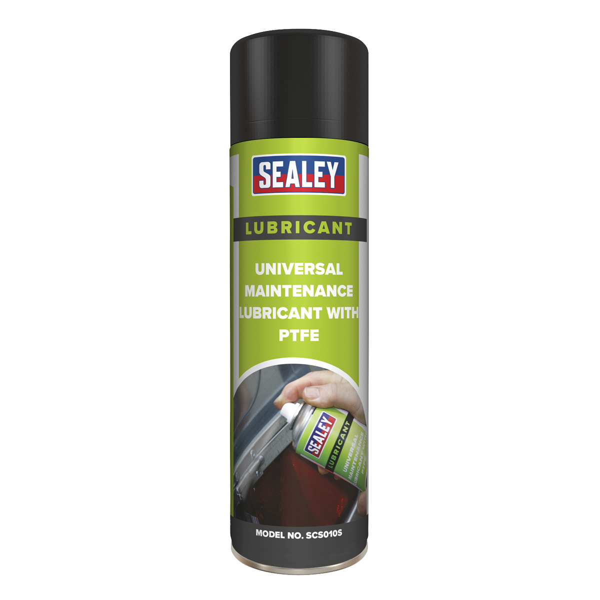 Sealey SCS010 500ml Universal Maintenance Lubricant with PTFE - Pack of 6