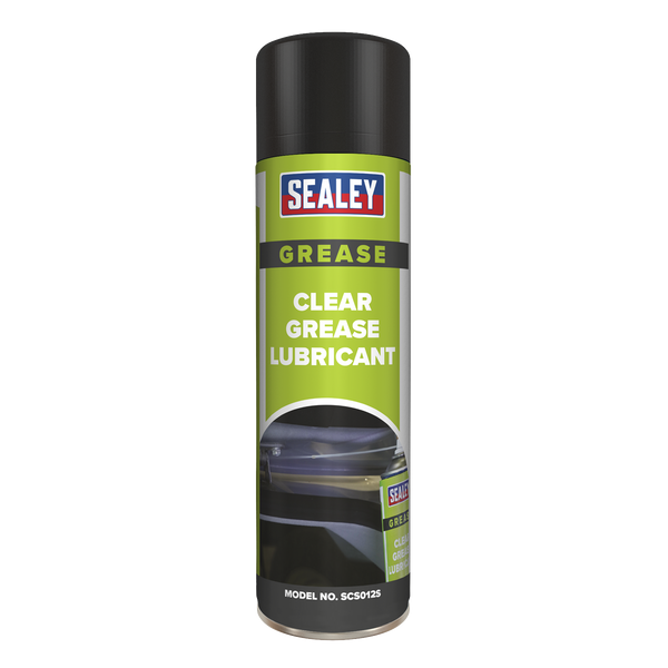 Sealey SCS012S 500ml Clear Grease Lubricant