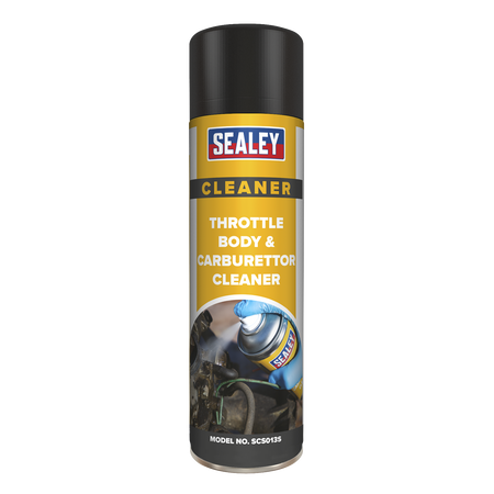 Sealey SCS013 500ml Throttle Body & Carburettor Cleaner - Pack of 6