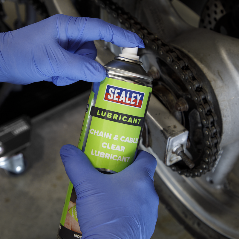 Sealey SCS017S 500ml Clear Chain & Cable Lubricant