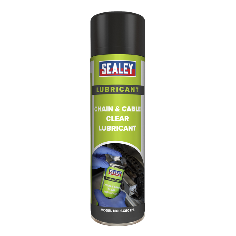 Sealey SCS017S 500ml Clear Chain & Cable Lubricant