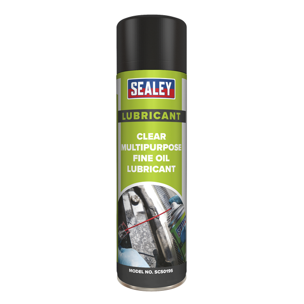 Sealey SCS019S 500ml Clear Multipurpose Fine Oil Lubricant