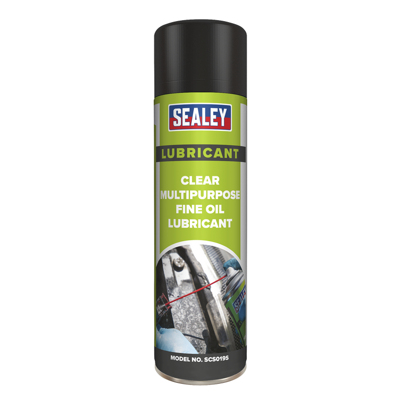 Sealey SCS019S 500ml Clear Multipurpose Fine Oil Lubricant