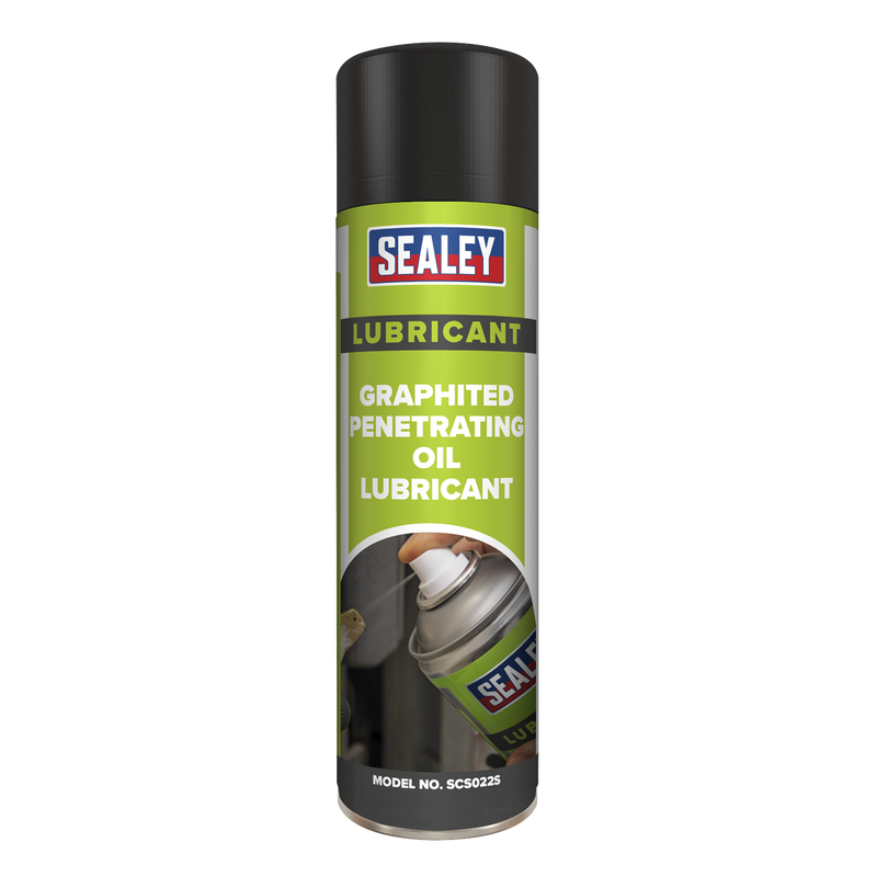 Sealey SCS022S 500ml Graphited Penetrating Oil Lubricant