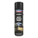 Sealey SCS026S 500ml Black Matt Paint