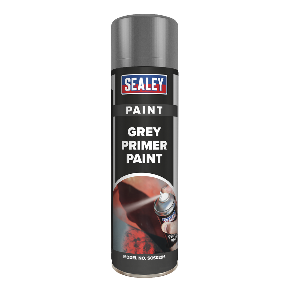 Sealey SCS029S 500ml Grey Primer Paint