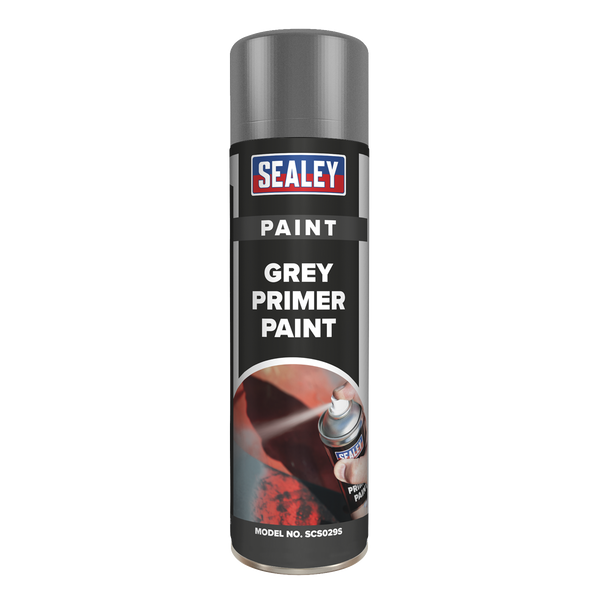 Sealey SCS029S 500ml Grey Primer Paint