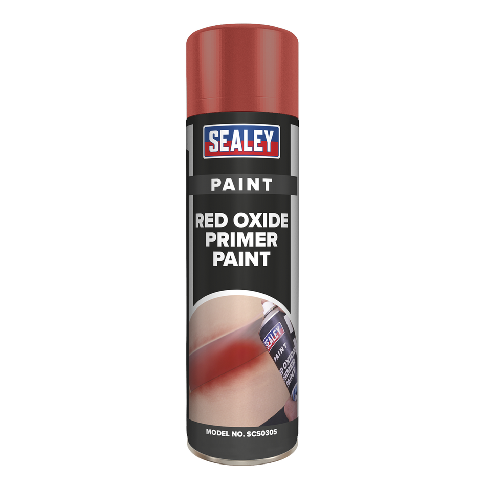 Sealey SCS030S 500ml Red Oxide Primer Paint