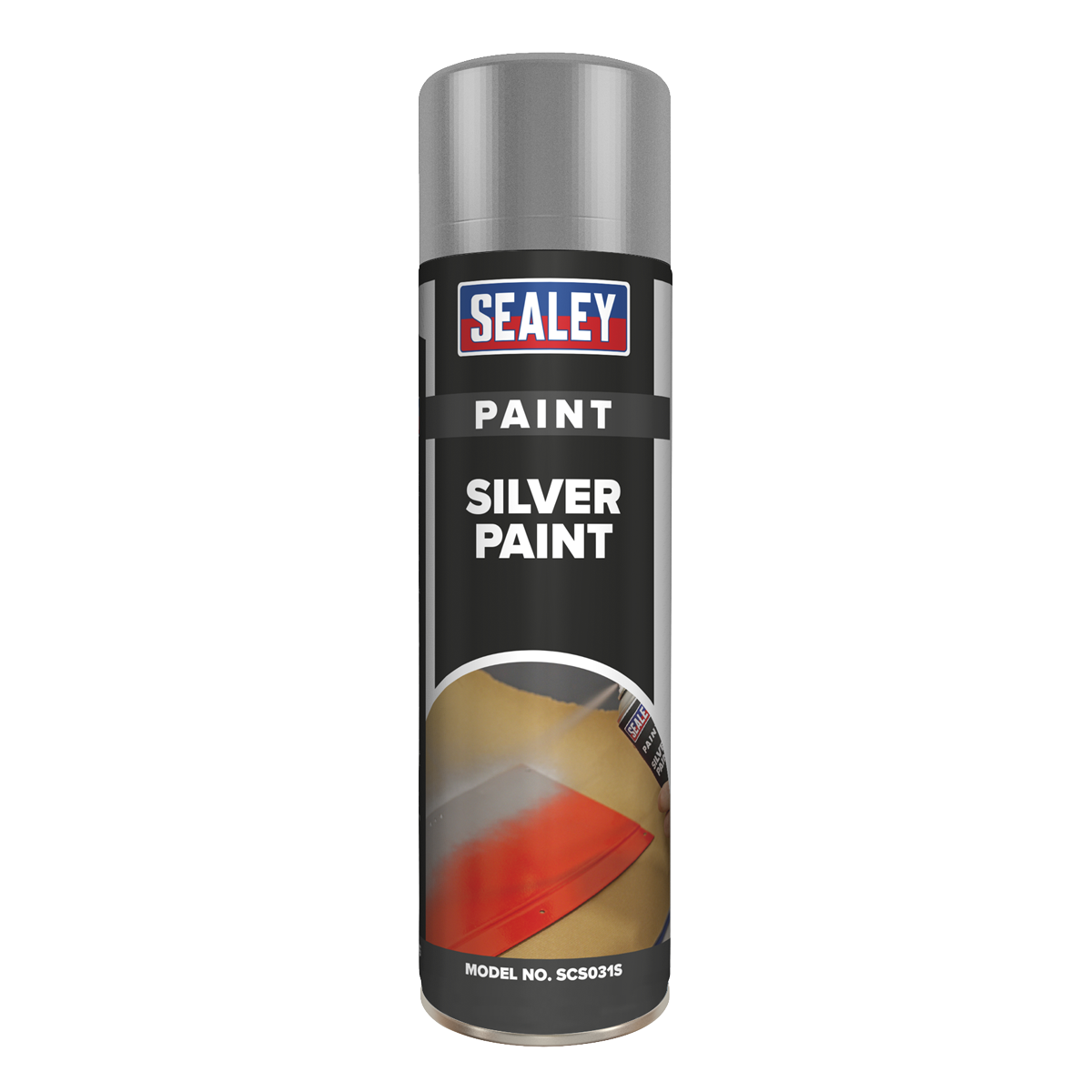 Sealey SCS031S 500ml Silver Paint