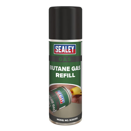 Sealey SCS035S 200ml Butane Gas Refill