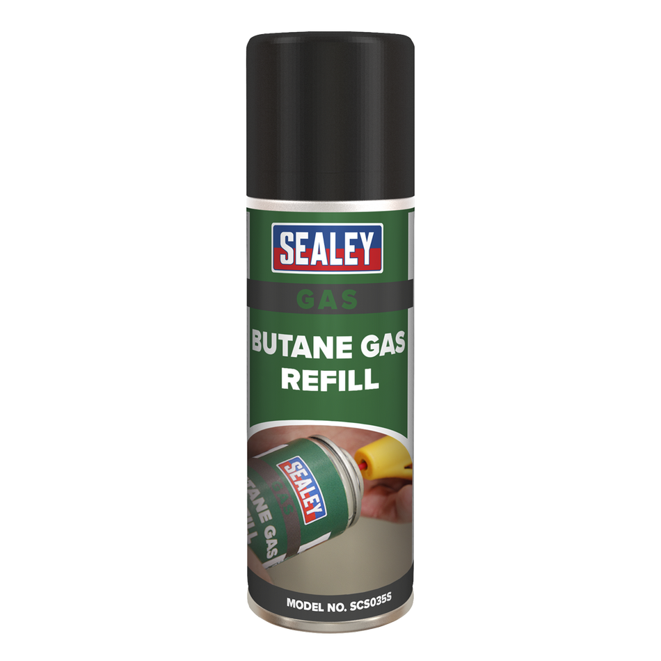 Sealey SCS035S 200ml Butane Gas Refill