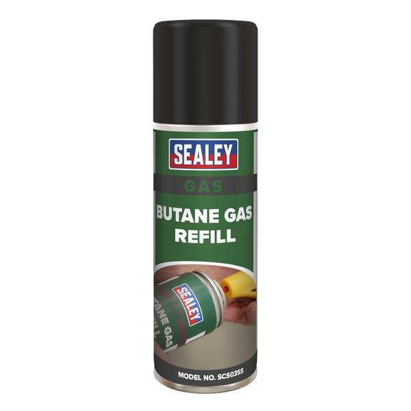 Sealey SCS035S 200ml Butane Gas Refill
