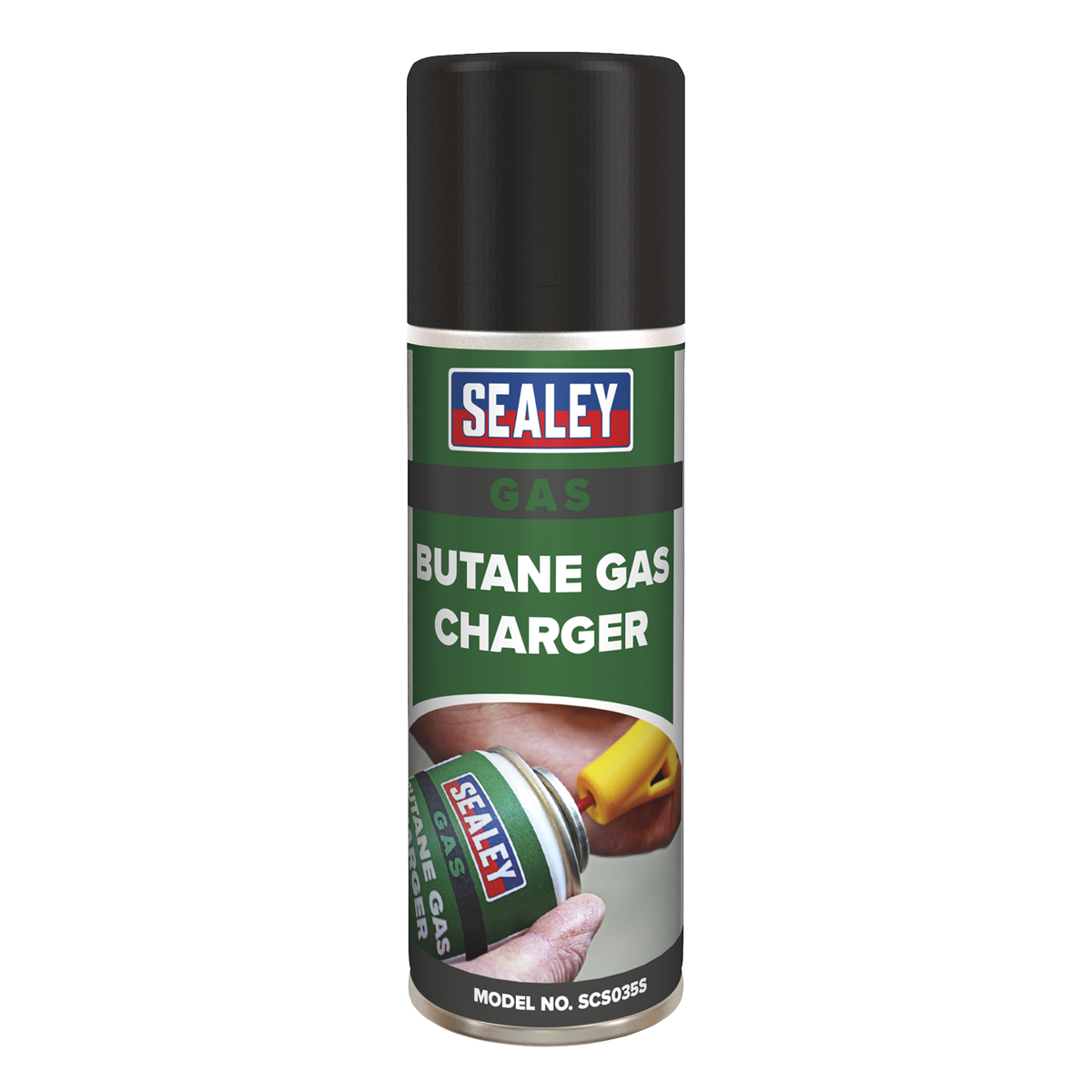 Sealey SCS035 200ml Butane Gas Refill - Pack of 6