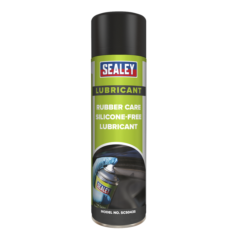 Sealey SCS043S 500ml Rubber Care Silicone-Free Lubricant