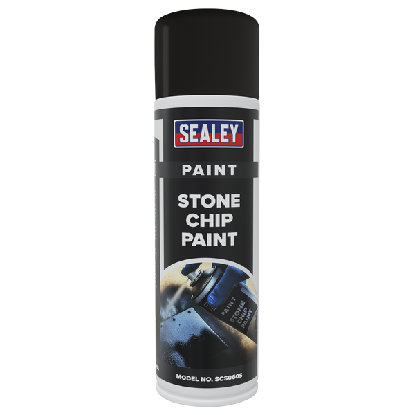 Sealey SCS060 Stone Chip Paint 500ml - Pack of 6