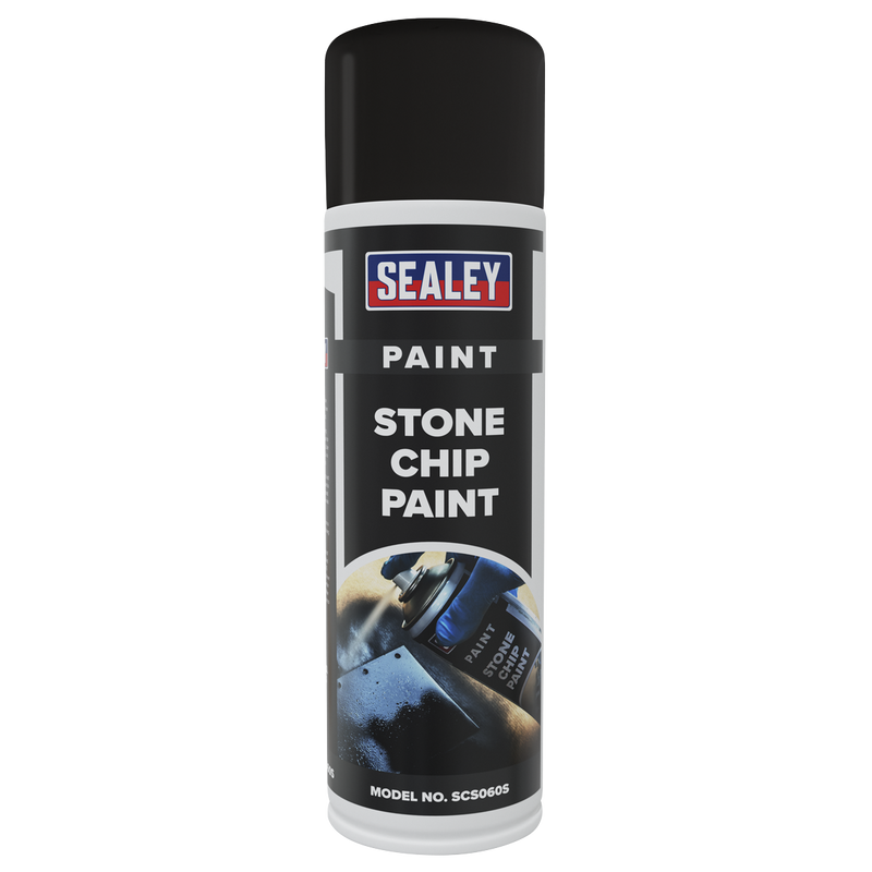 Sealey SCS060 Stone Chip Paint 500ml - Pack of 6