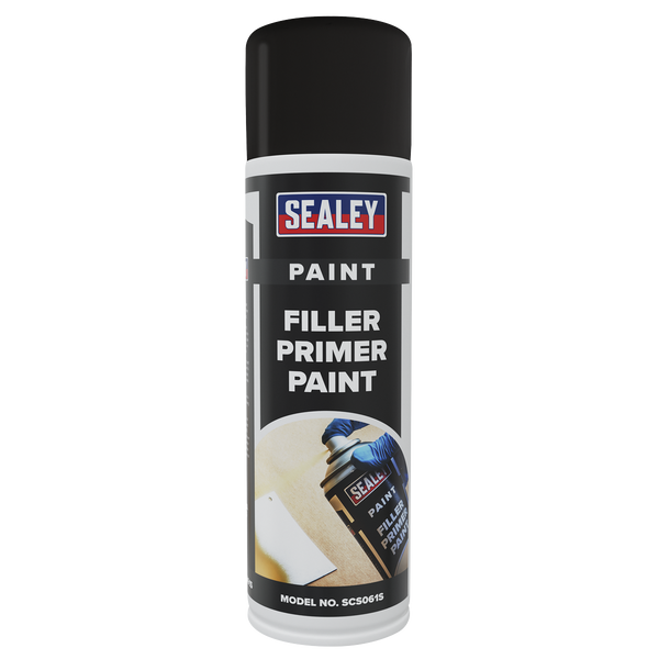Sealey SCS061 Filler Primer Paint 500ml - Pack of 6