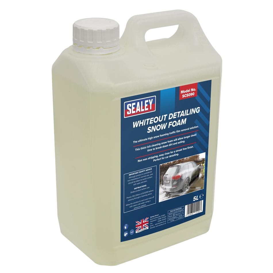 Sealey SCS090 5L Snow Foam Car Shampoo