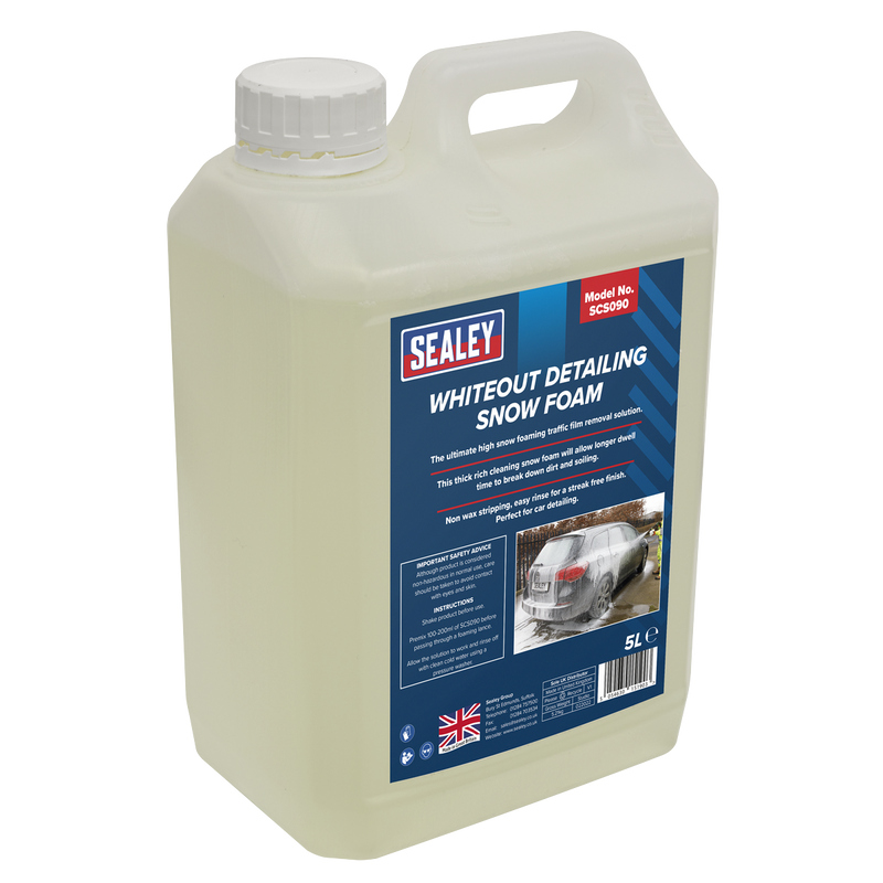 Sealey SCS090 5L Snow Foam Car Shampoo