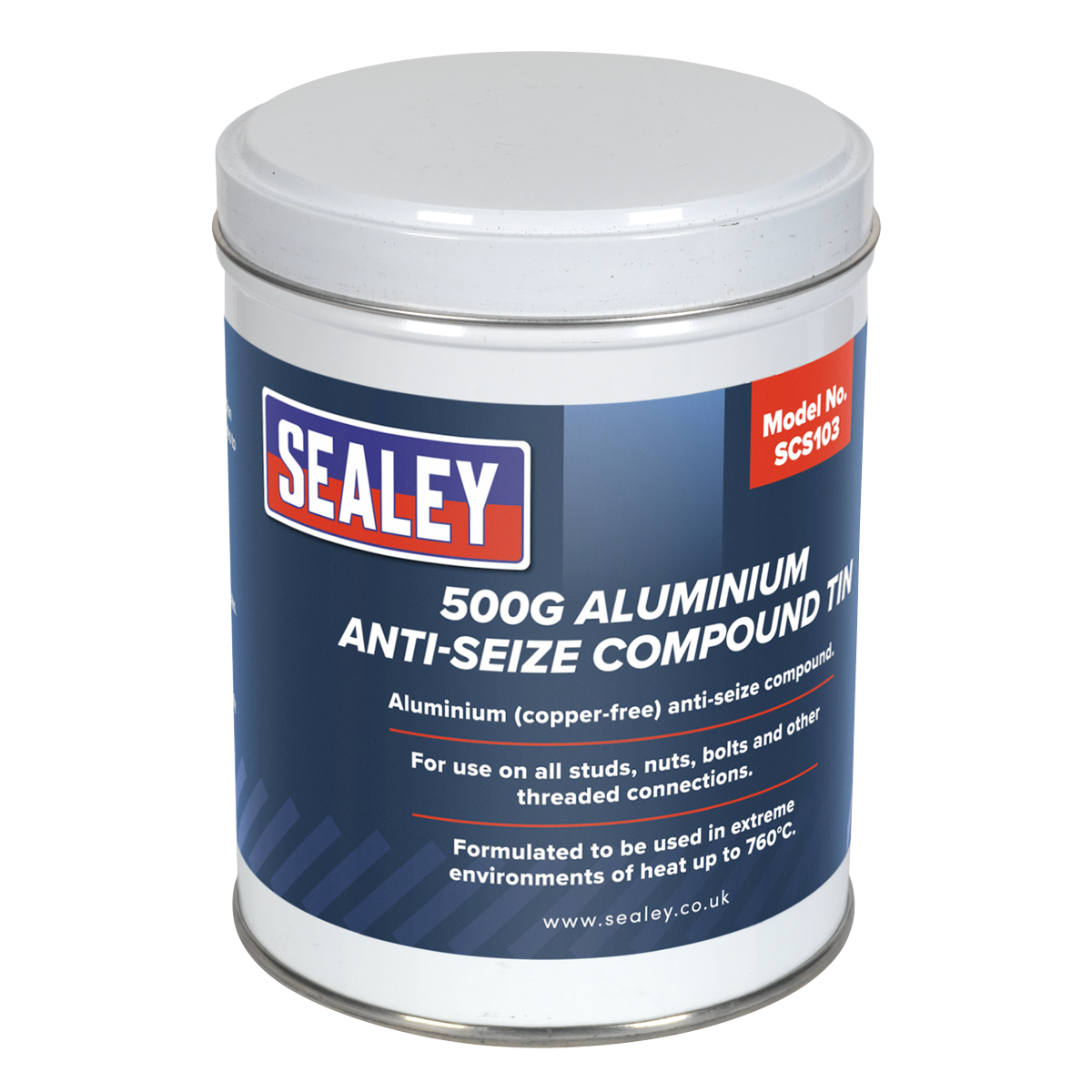 Sealey SCS103 500g Aluminium Anti-Seize Compound Tin