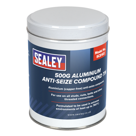 Sealey SCS103 500g Aluminium Anti-Seize Compound Tin